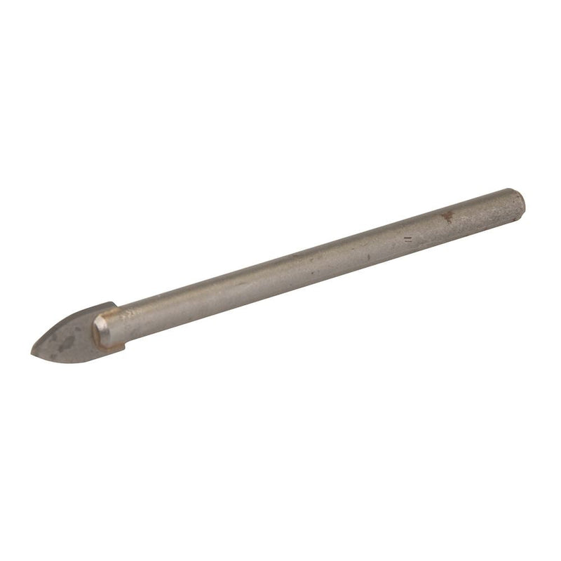 Silverline Tile & Glass Drill Bit Round Shank 6mm Silverline - Dynamic Drive