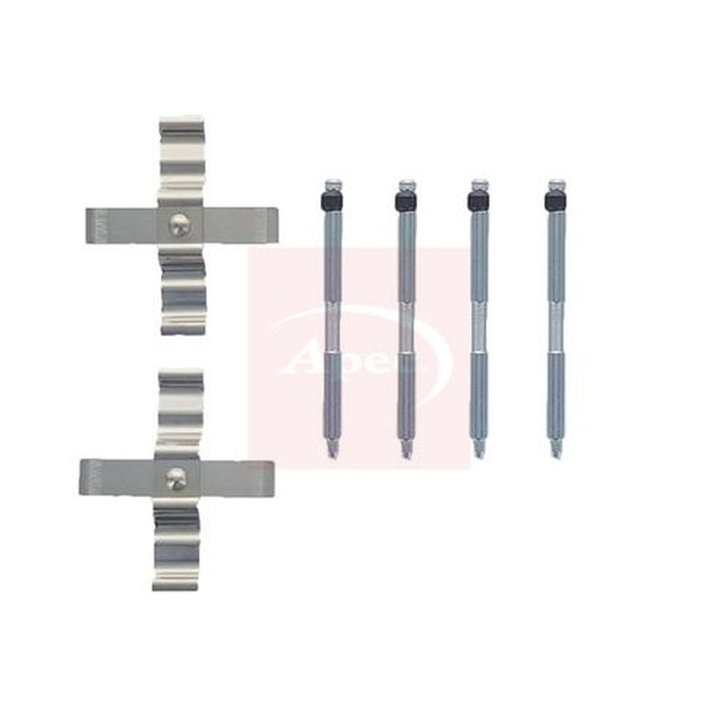 Apec Brake Pad Accessory Fitting Kit Rear fits BMW 1 Sports Hatch 2011-2019