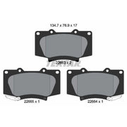 Textar Brake Pad Set 2266301
