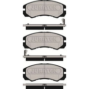 Juratek Front Brake Pad Set fits Isuzu Trooper III 1998-2004 3.0 3.5