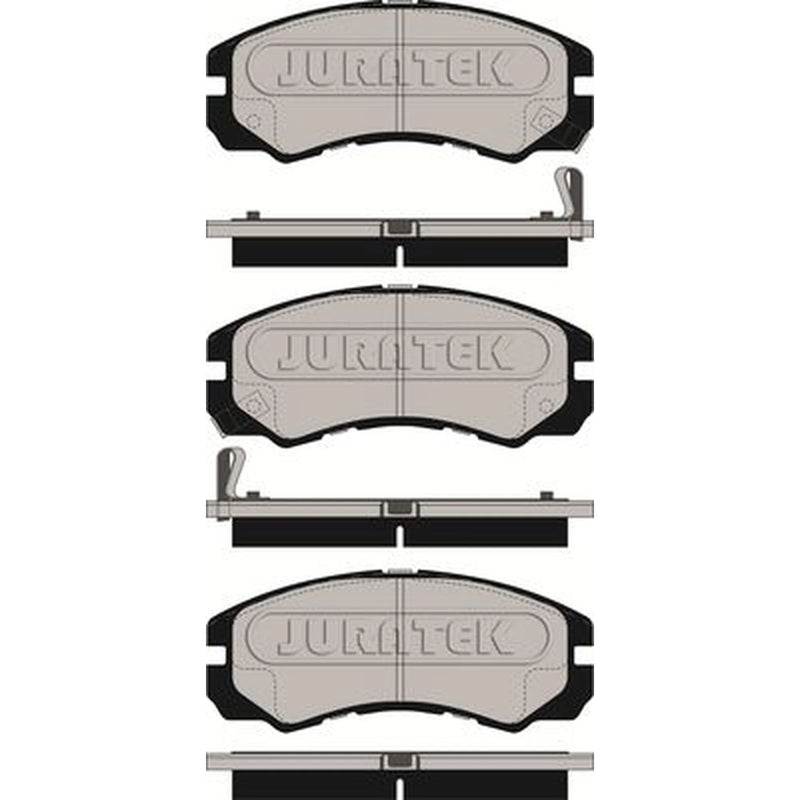 Juratek Front Brake Pad Set fits Isuzu Trooper III 1998-2004 3.0 3.5
