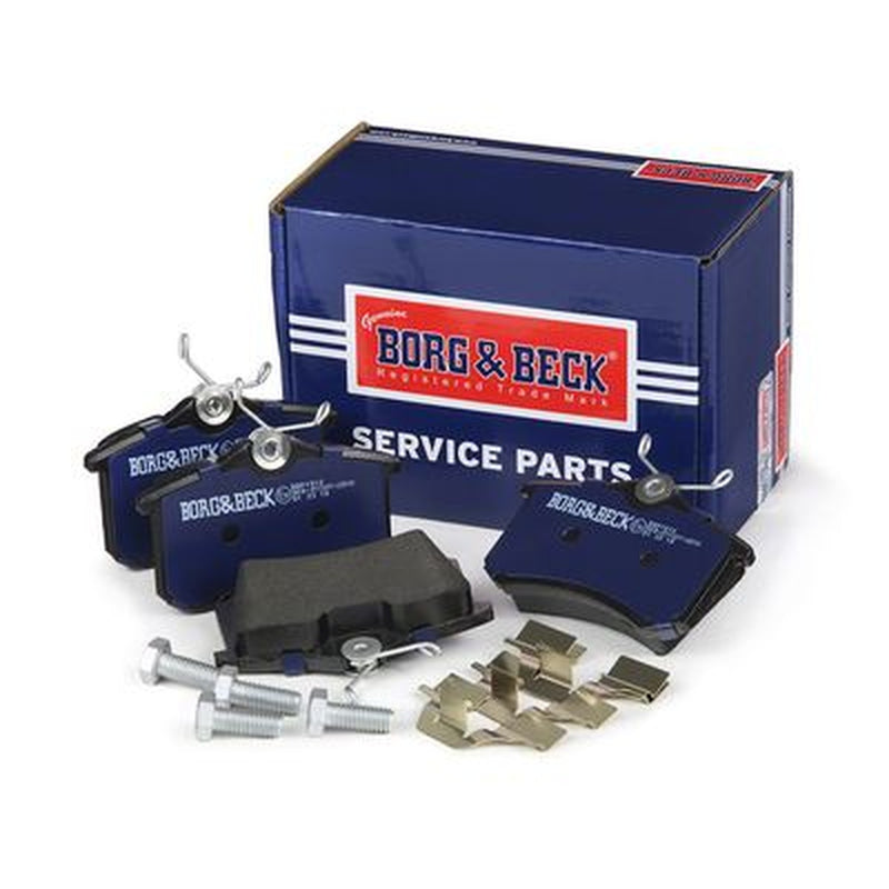 Borg & Beck Front & Rear Brake Discs & Pads fits VW Passat B5.5 2000-2005