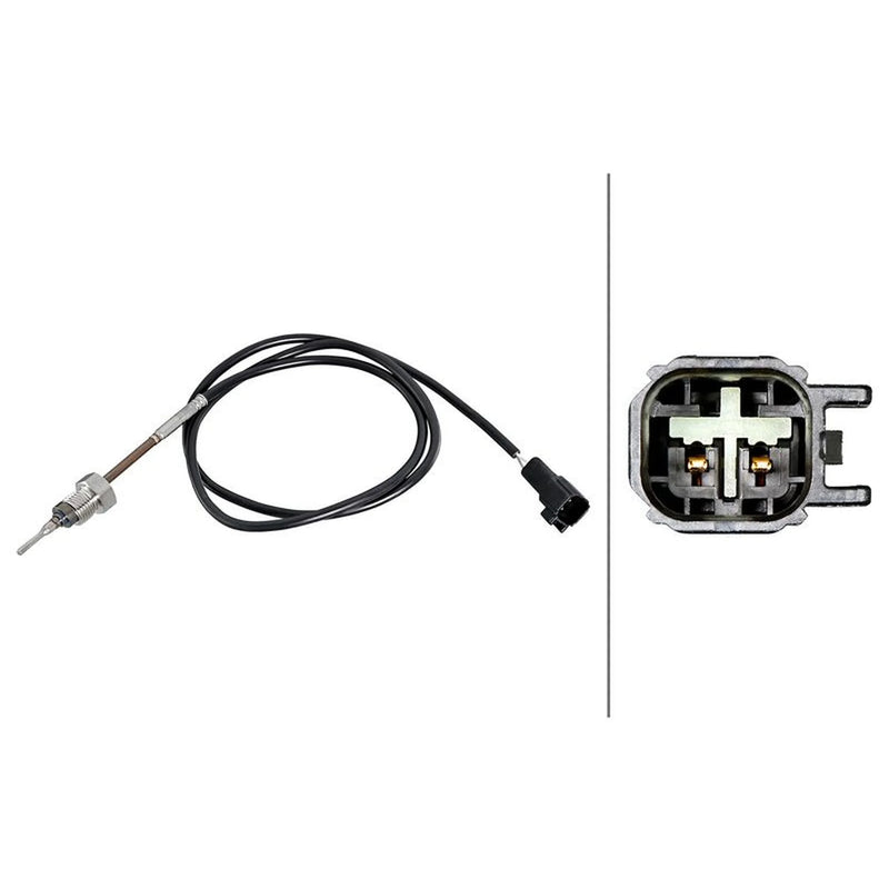 Hella Exhaust Gas Temperature Sensor after soot particulate fil fits Ford Ranger