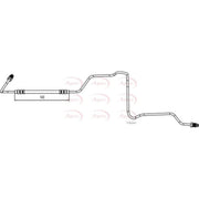Apec Brake Hydraulic Hose Line outer HOS4118