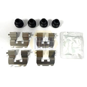 NAPA Brake Pad Accessory Fitting Kit Rear fits Fiat Tipo 2015-2020 1.3 1.4 1.6