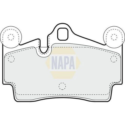 NAPA Rear Brake Pad Set NBP1319