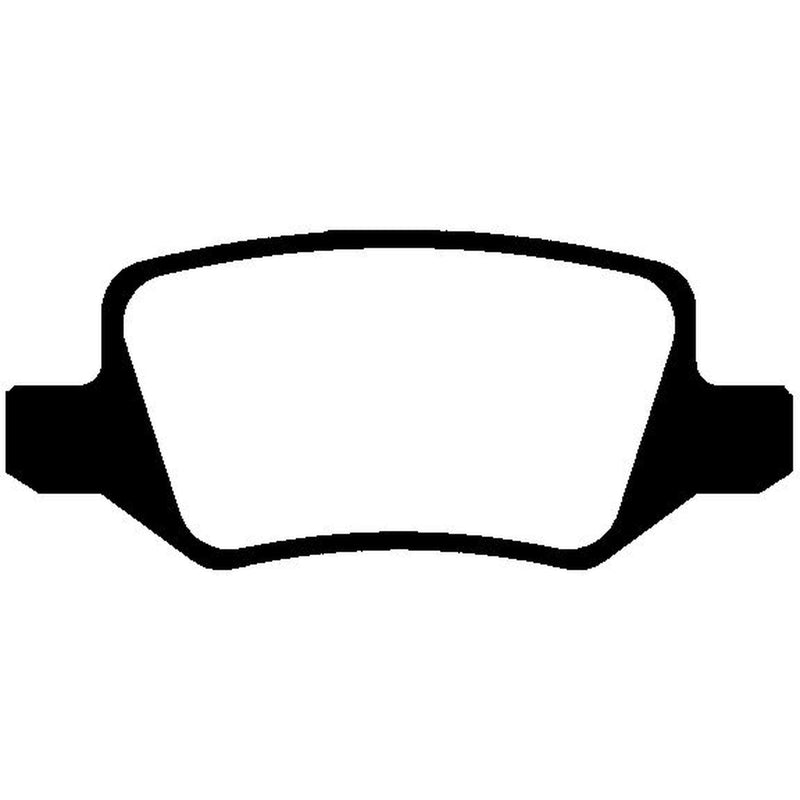 Abtex Rear Brake Pad Set fits Mercedes-Benz A-Class 2004-2012