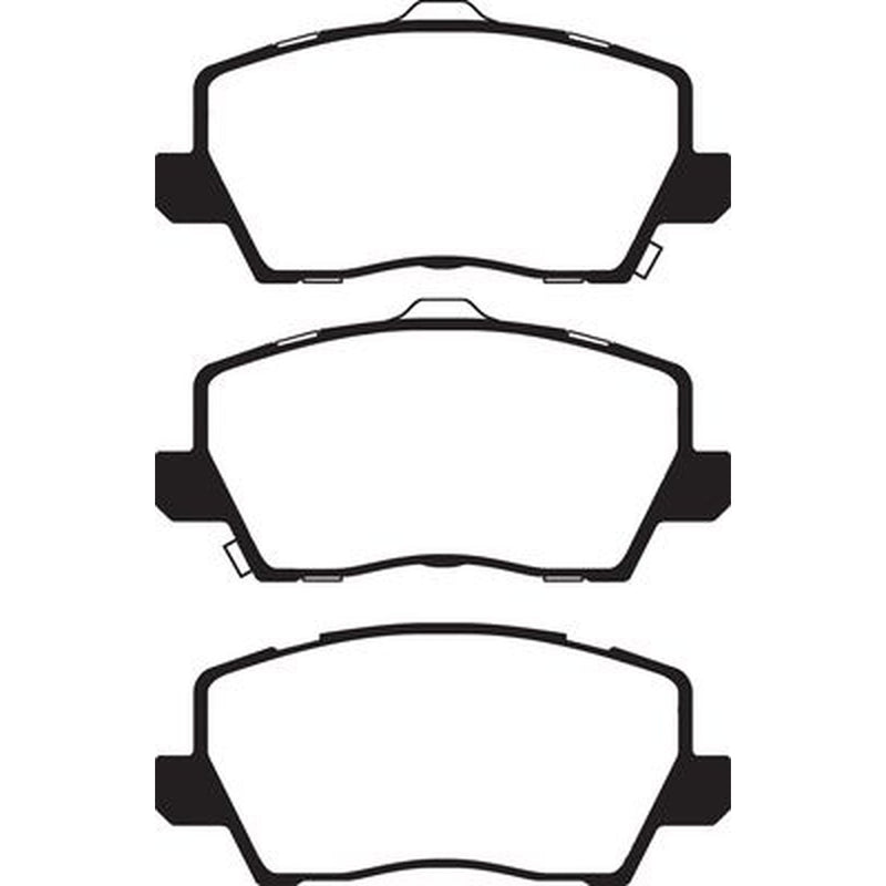 Abtex Front Brake Pad Set fits Kia Picanto III 2017-2018 1.0 1.2