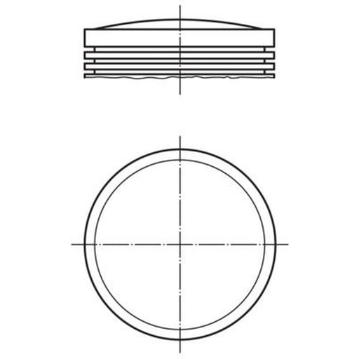 Mahle Piston Cylinder Bore = 72mm