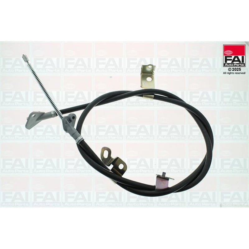 FAI Handbrake Cable Right Rear fits Toyota Yaris/Vitz 1999-2005 1.0 1.3 1.4 1.5