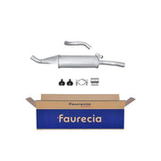 Hella End Silencer Rear fits Renault 19 Chamade 1992-1995 1.4 1.7