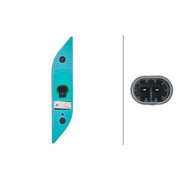 Hella Direction Indicator Light Left Rear