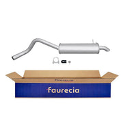 Hella End Silencer Rear fits Renault Kangoo 2000-2003 1.5 1.9