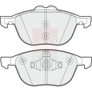 Apec Front & Rear Brake Discs & Pads fits Ford C-Max II 2010-2019 1.5 1.6