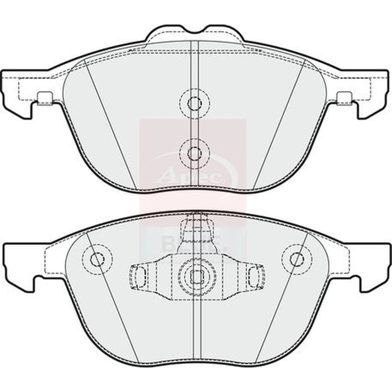 Apec Front Brake Pad Set PD3373
