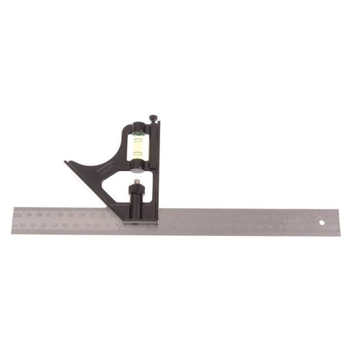 Stanley® Hand Tools Combination Metal Square 300mm (12in) STANLEY® Hand Tools - Dynamic Drive