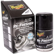 Meguiar's Whole Car Air Re-Fresher Odor Eliminator Black Chrome Scent 59ml Meguiar's  - Dynamic Drive