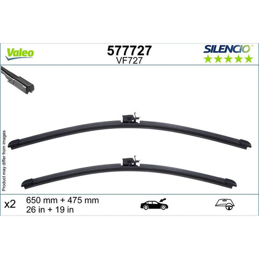 Valeo Aerotwin Front Wiper Blade Set 577727