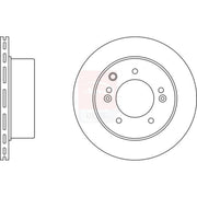 Apec Front & Rear Brake Discs & Pads fits Kia Sorento I 2002-2011 2.4 2.5 3.5