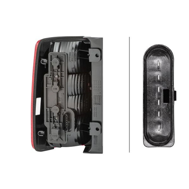 Hella Tail Light / Lamp PY21W Right fits VW Caddy III 2004-2015 1.4 1.6 1.9 2.0