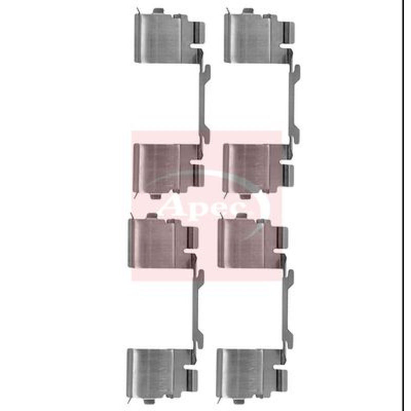 Apec Brake Pad Accessory Fitting Kit Front fits Citroën Relay III 2011 on 2.2