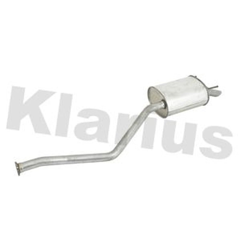Klarius Box With Tail Pipe Rear fits Hyundai Trajet 2000-2008 2.0 2.7