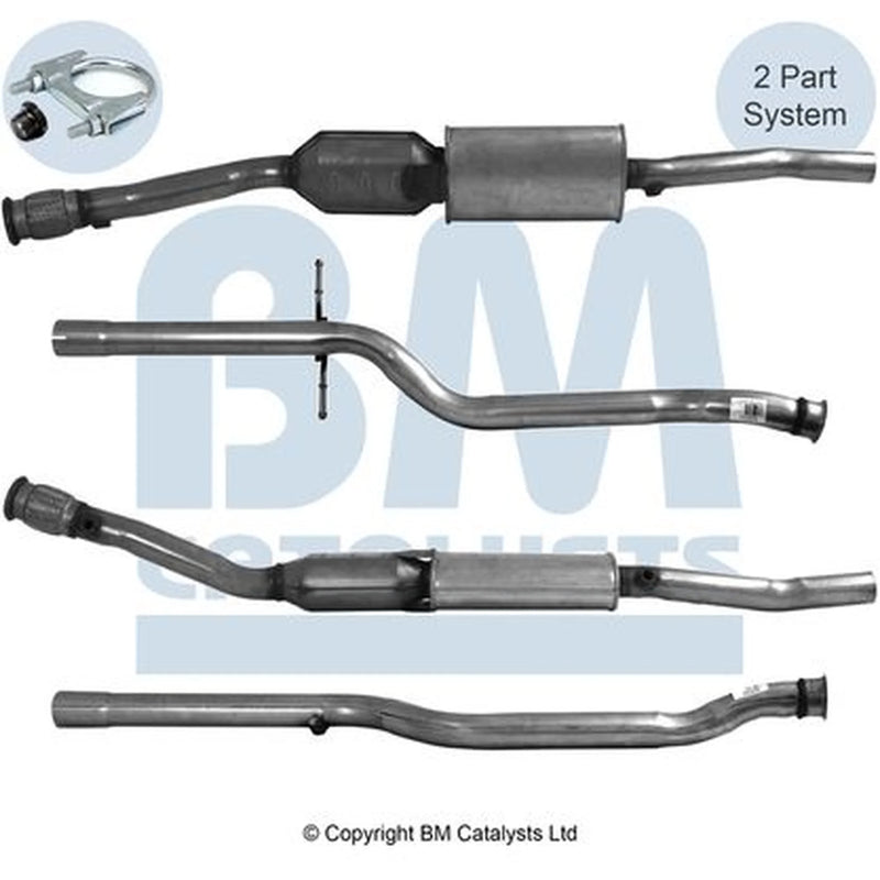 BM Catalysts Homologated Petrol Cat fits Citroën C5 I 2001-2004 1.8 2.0