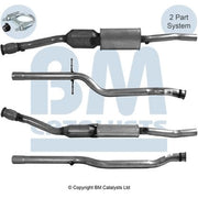 BM Catalysts Homologated Petrol Cat BM90988H