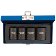 Draper Locking Wheel Nut Set, 1/2" Sq. Dr. (4 Piece) 34032 Draper - Dynamic Drive