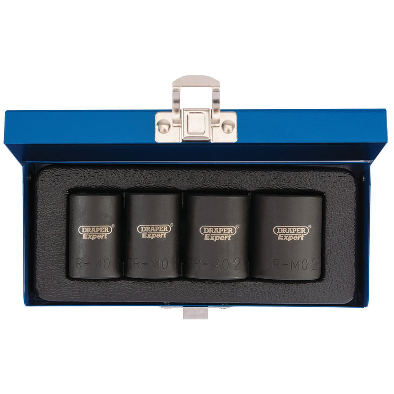 Draper Locking Wheel Nut Set, 1/2" Sq. Dr. (4 Piece) 34032 Draper - Dynamic Drive