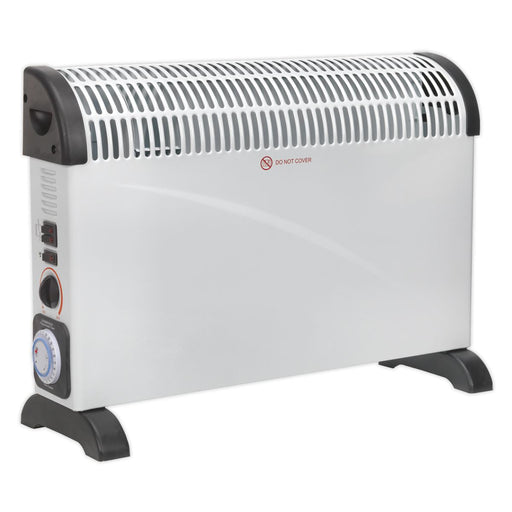 Sealey Convector Heater 2000W/230V with Turbo Timer & Thermostat CD2005TT Sealey - Dynamic Drive