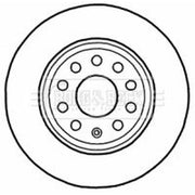 Borg & Beck Front & Rear Brake Discs & Pads fits VW Passat B6 2005-2010 3.2 3.6