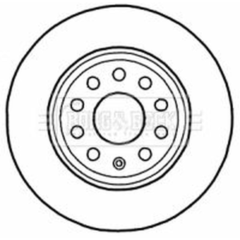 Borg & Beck Front & Rear Brake Discs & Pads fits VW Passat B6 2005-2010 3.2 3.6