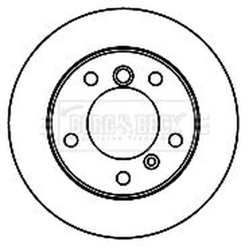 Borg & Beck Front & Rear Brake Discs & Pads fits Puch G-Modell 1991-1993