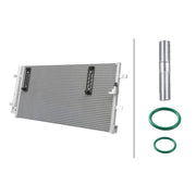 Hella Air Conditioning Condenser fits Audi A4 Allroad B8 2009-2016 2.0 3.0