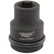 Draper Expert HI-TORQ 6 Point Impact Socket, 3/4" Sq. Dr., 17mm Draper - Dynamic Drive