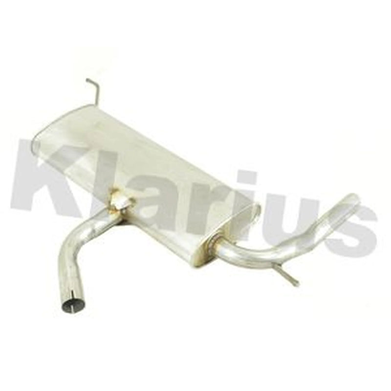 Klarius Box With Tail Pipe Rear fits Seat Altea 2004-2010 1.6