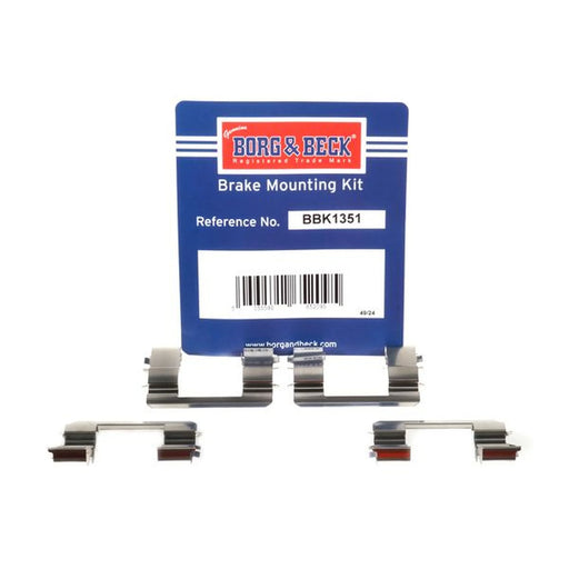 Borg & Beck Brake Pad Accessory Fitting Kit Front BBK1351