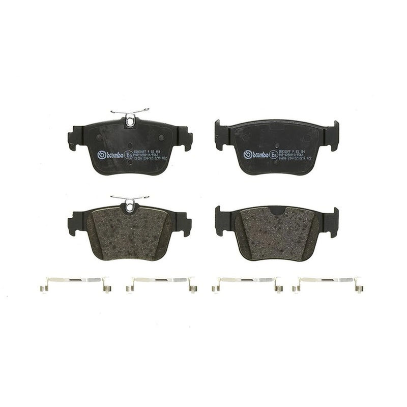 Brembo 4 x Rear Brake Pad Set fits Audi A3 2019-2021