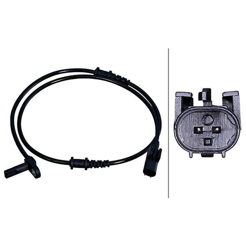 Hella ABS Wheel Speed Sensor Front fits Mercedes-Benz Sprinter 3,5-T 2006-2018