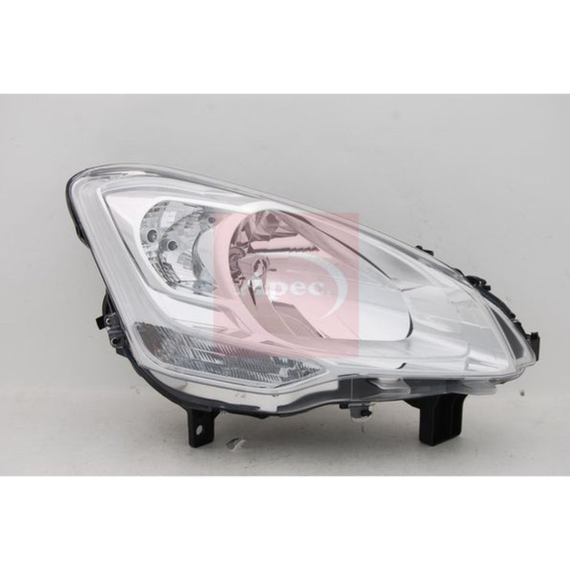Apec Headlight Headlamp H4 Left fits Citroën Berlingo Box Body/Mpv 2008-2021 1.6