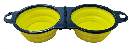 Quest Collapsable Dual Pet Bowl Quest - Dynamic Drive