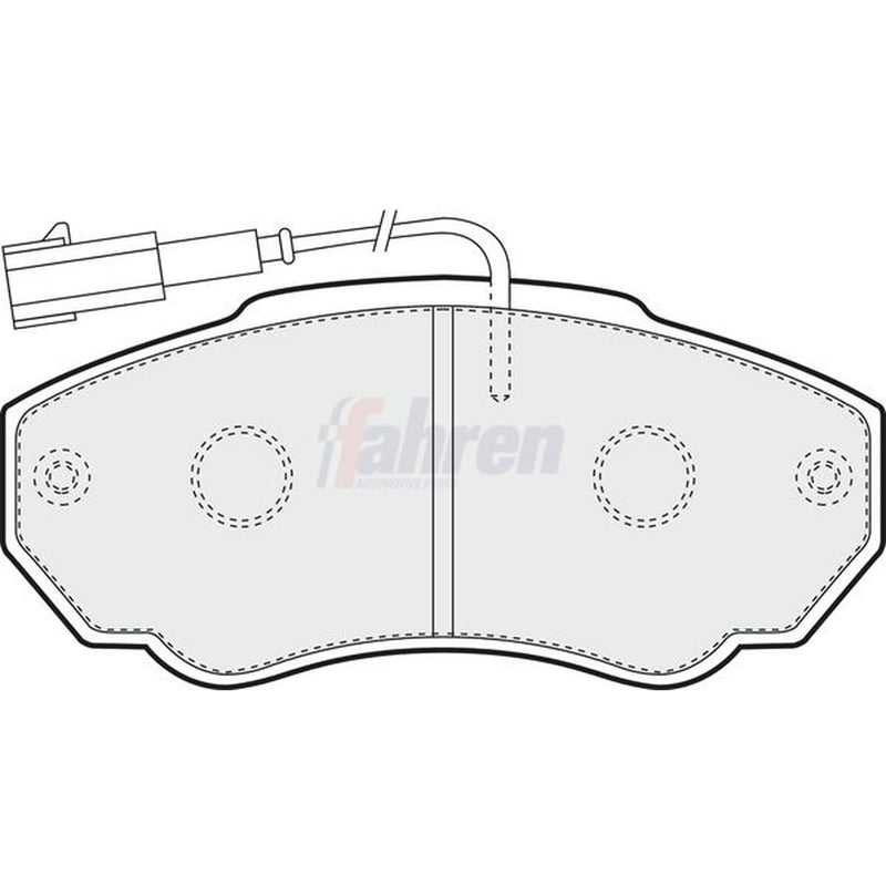 Fahren Front Brake Pad Set FBP3119