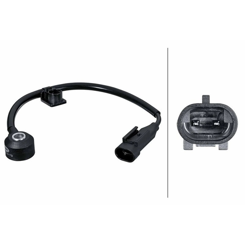 Hella Engine Knock Sensor fits Hyundai Elantra VI 2015-2020 2.0