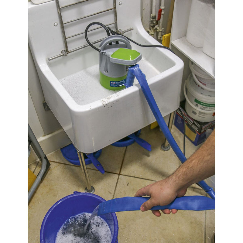 Sealey Submersible Clean & Dirty Water Pump Automatic 217L/min 230V WPCD215 Sealey - Dynamic Drive