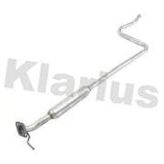Klarius Box With Centre Pipe Centre fits Ford Fiesta VI 2008-2017 1.25 1.4