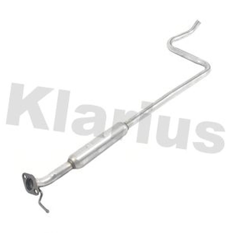Klarius Box With Centre Pipe Centre fits Ford Fiesta VI 2008-2017 1.25 1.4