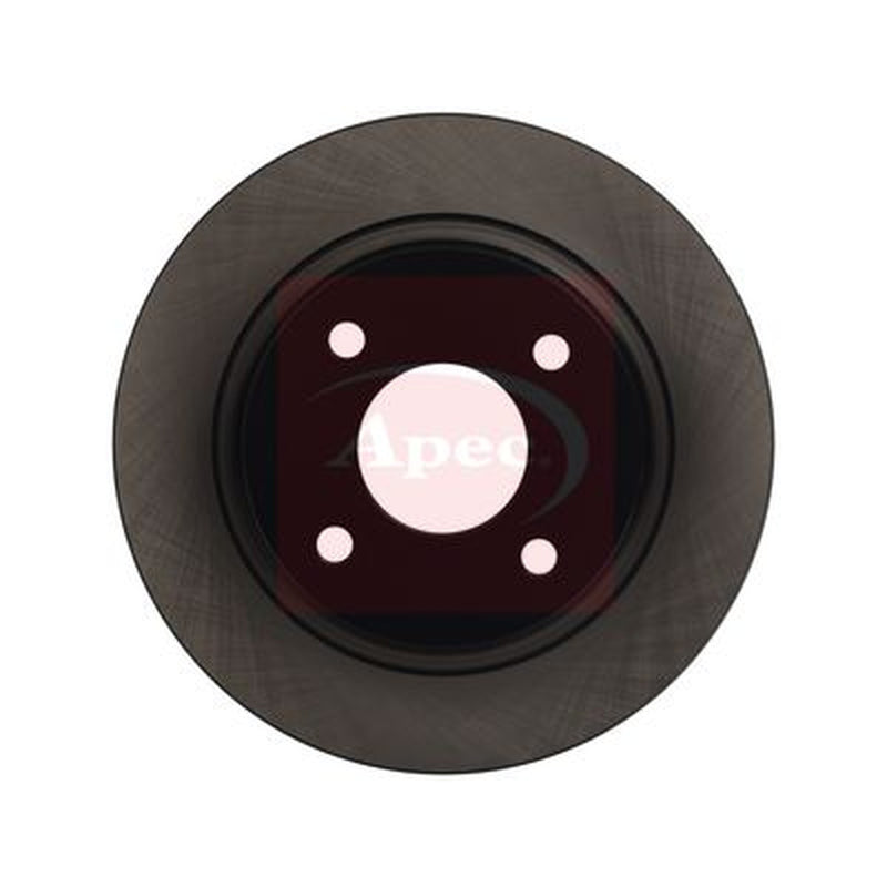 Apec Rear Brake Solid Discs & Pads fits Ford Fiesta VII 2017-2021 1.0 1.5
