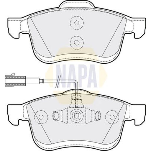 NAPA Front Brake Pad Set NBP1431
