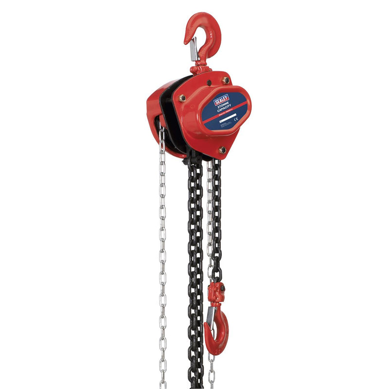 Sealey Chain Block 2 Tonne 3m CB2000 Sealey - Dynamic Drive